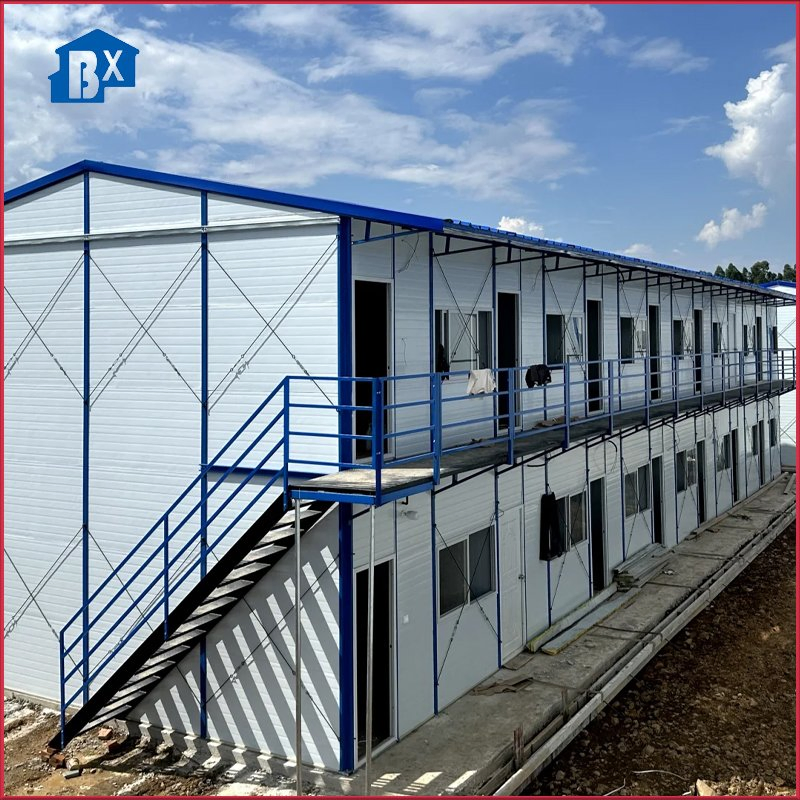 Sturdy Temporary Dormitory Structure for Comfortable Accommodation Solutions Eco-Friendly Temporary Living Dormitories with Durable Steel Framework