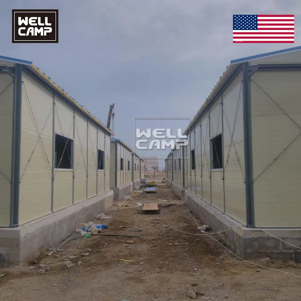 SGS Construction Site Temporary Labor Camp Dormitory K Home with High Quality