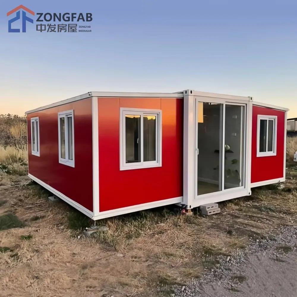 20FT 40FT Steel Frame Mobile Prefab Villa Portable Home for Residential Accommodation Vacation Casas Prefabricated Container House