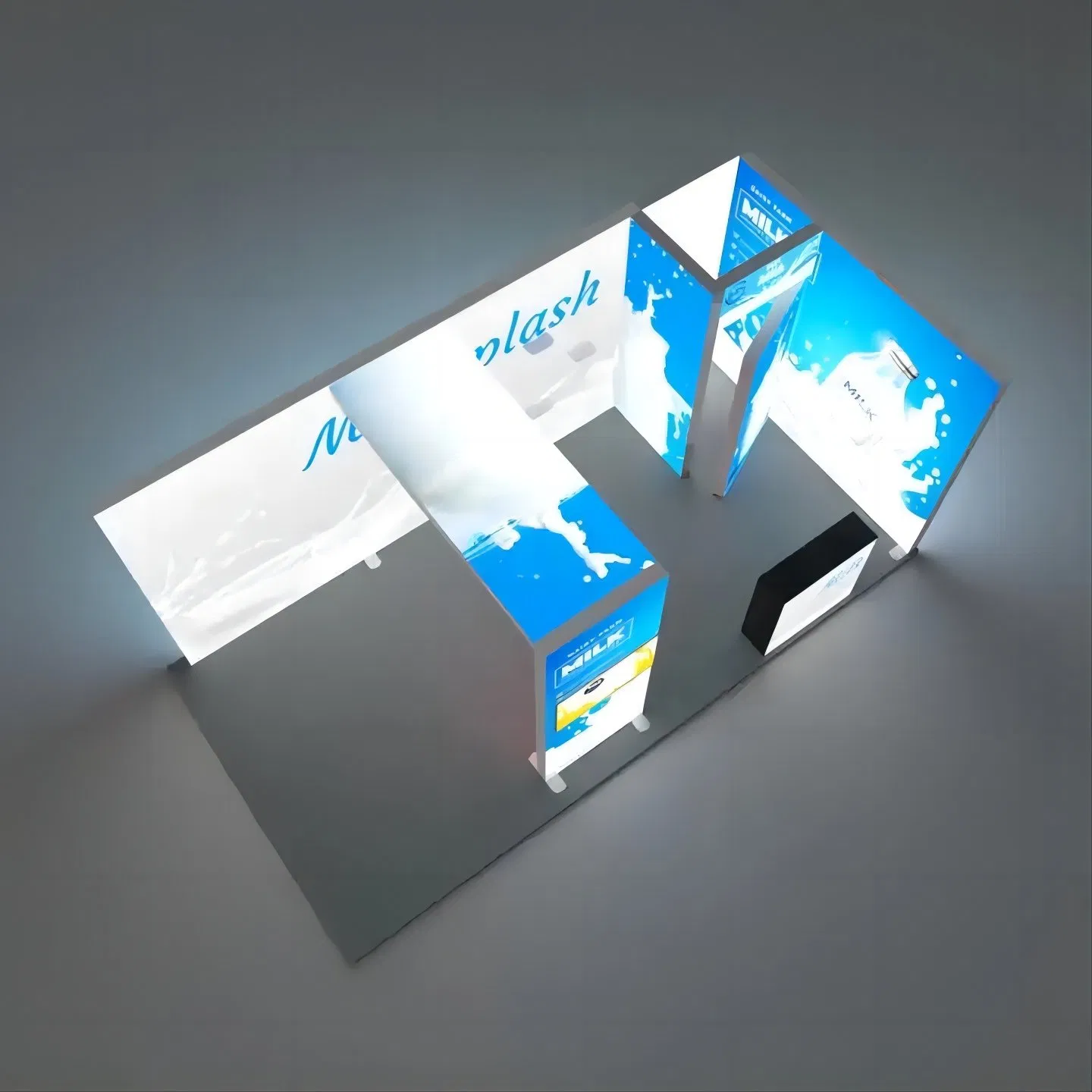 New Products Low Cost Tianlang Seamless Graphic Portable Exhibition Stand