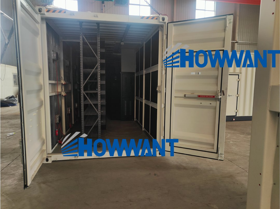 40hq Customized Shipping Air-Cooled Miner Water Hydro Cooling Mining Bitcoin GPU Crypto Miner Box for Btc House Miner T21 Container