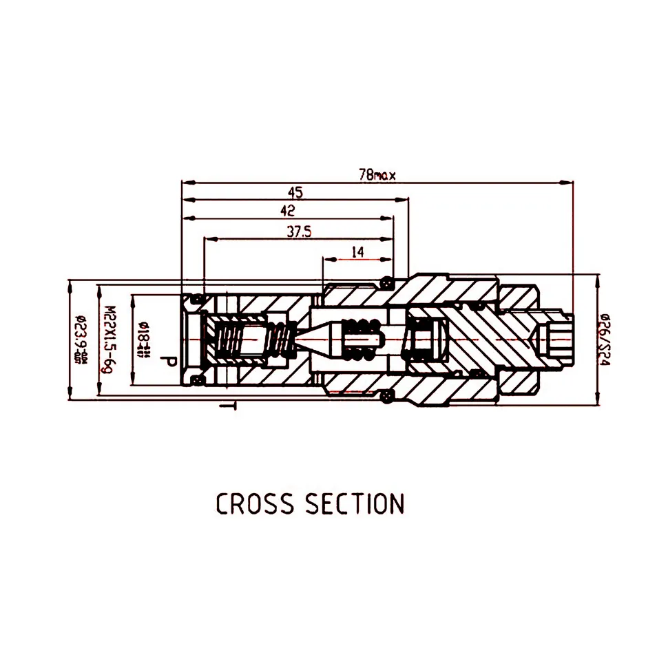 Pilot Operated Relief Valve