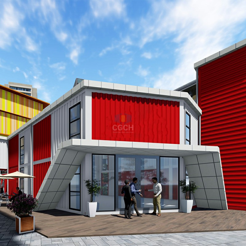 Container Office Solution with Standard Thickness, Guangdong Office Building