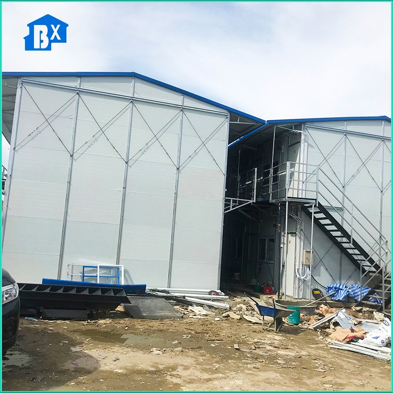 K-House Durable Steel Structure Temporary Housing Solution for Immediate Shelter Eco-Friendly K-House Temporary Housing with Steel Framework for Quick Setup