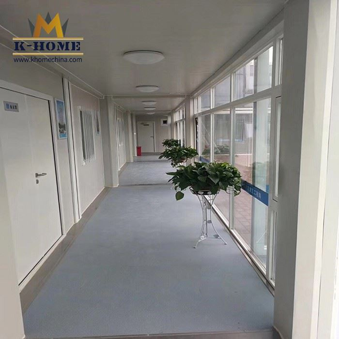 Temporary Construction Office Container Camp for Work Site