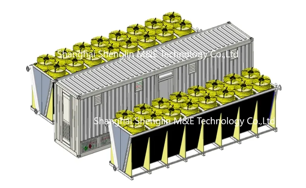 Immersion Cooling Crypto Mining Container