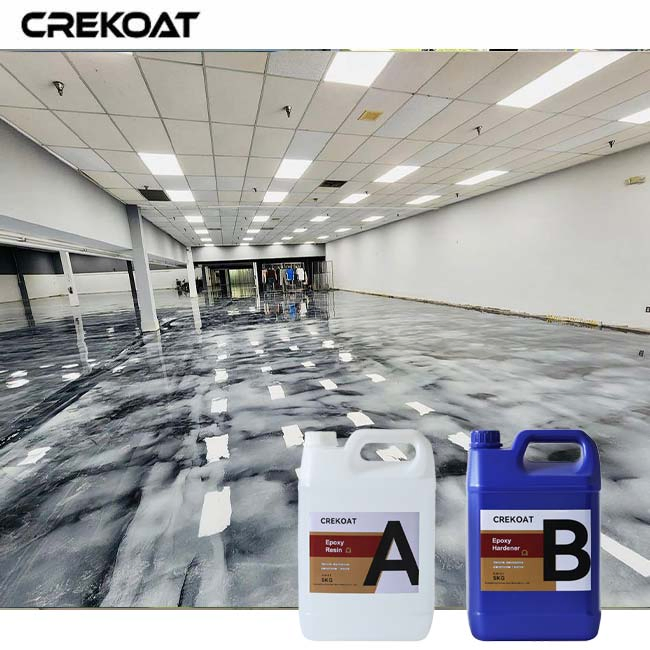 Water Based Urethanes Metallic Epoxy Floor System for Countertop