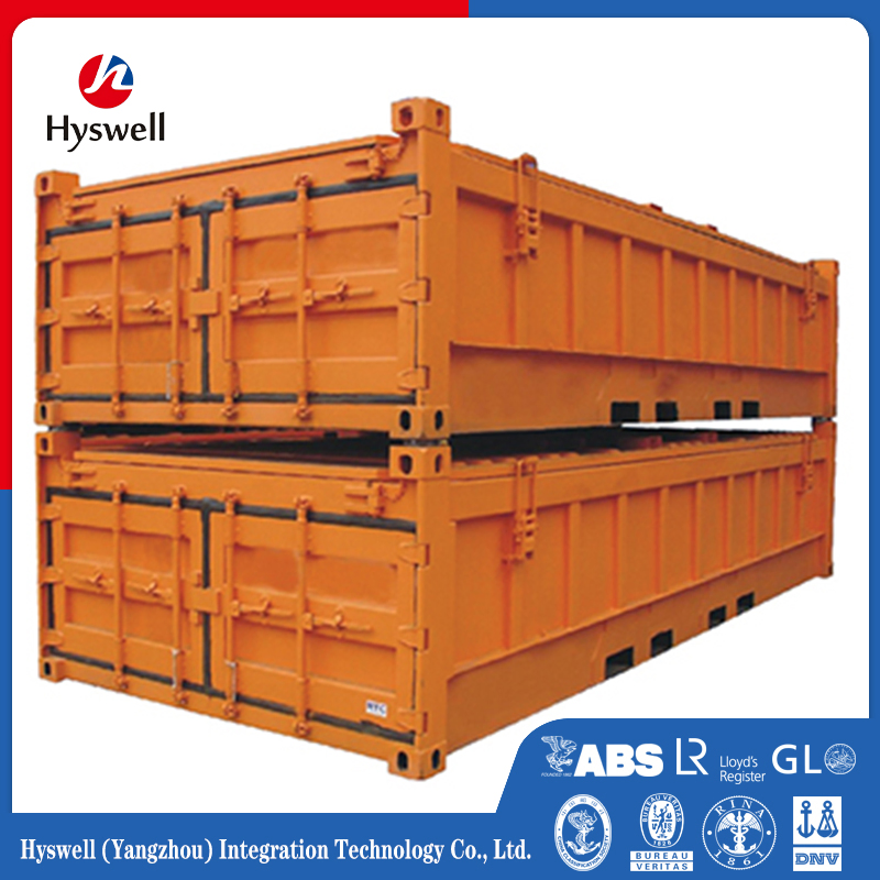 Hyswell 20FT 40FT New Standard Open Top Mining Industrial Coal Shipping Container Cost