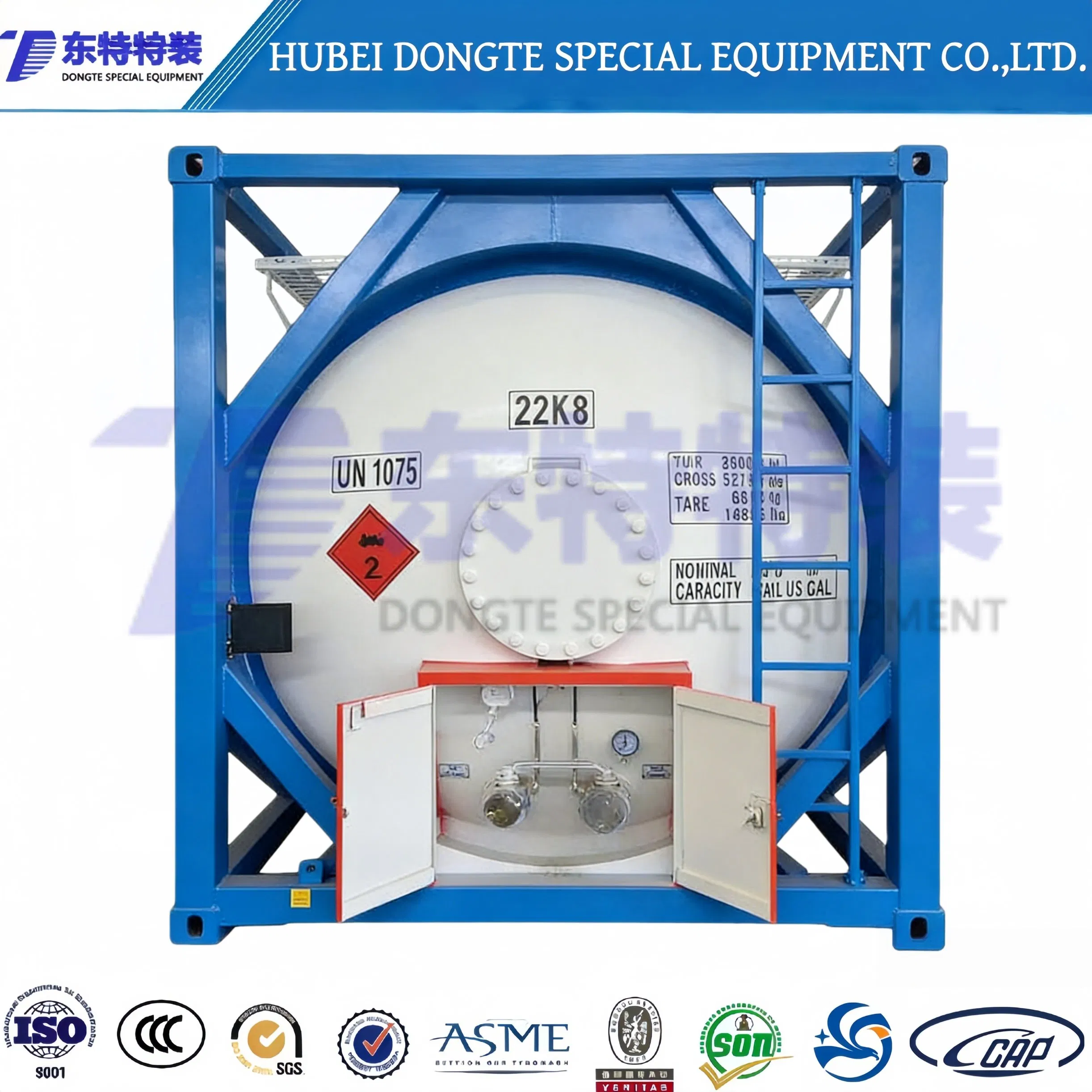 20FT/30FT/40FT ISO Tank Container Factory Direct for Mining, Agriculture Chemical Industries