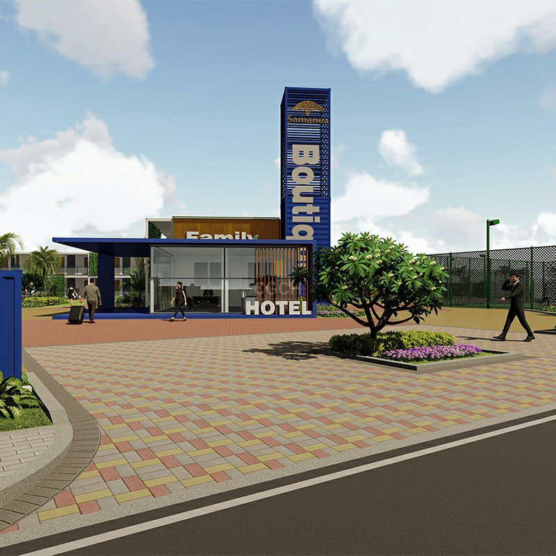 Container Office Solution with Standard Thickness, Guangdong Office Building