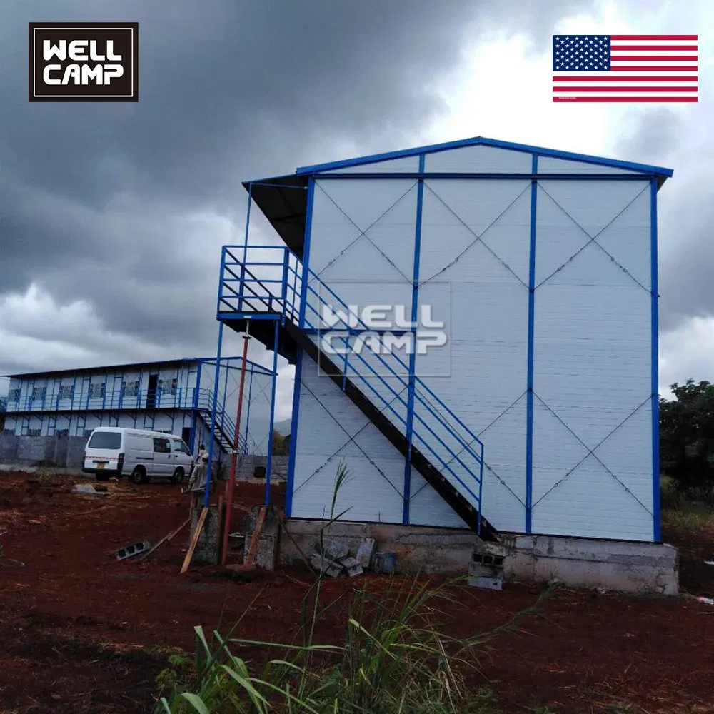 SGS Construction Site Temporary Labor Camp Dormitory K Home with High Quality