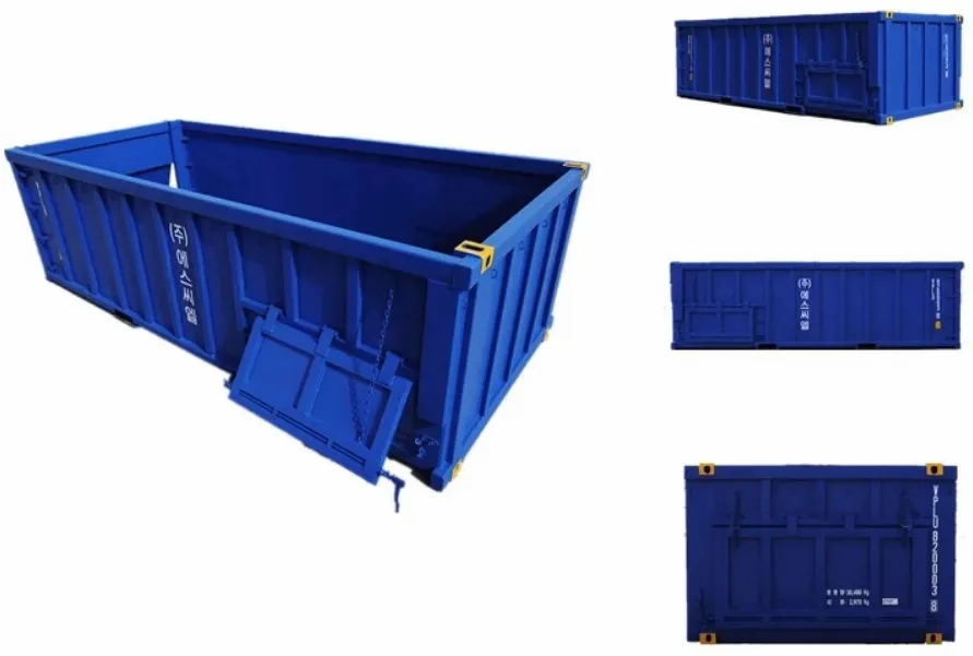Heavy Payload 20FT Half Height Bulk Container