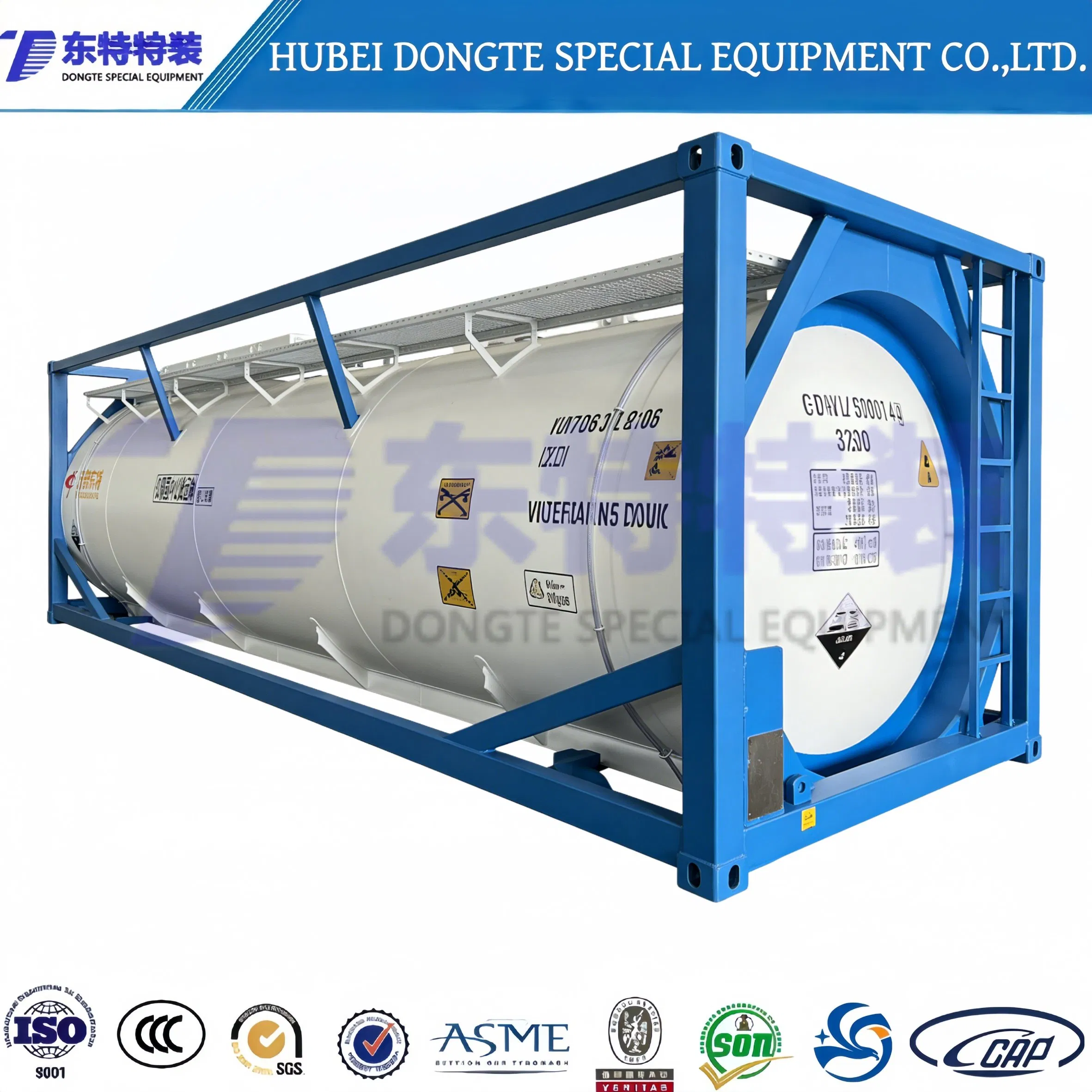 20FT/30FT/40FT ISO Tank Container Factory Direct for Mining, Agriculture Chemical Industries