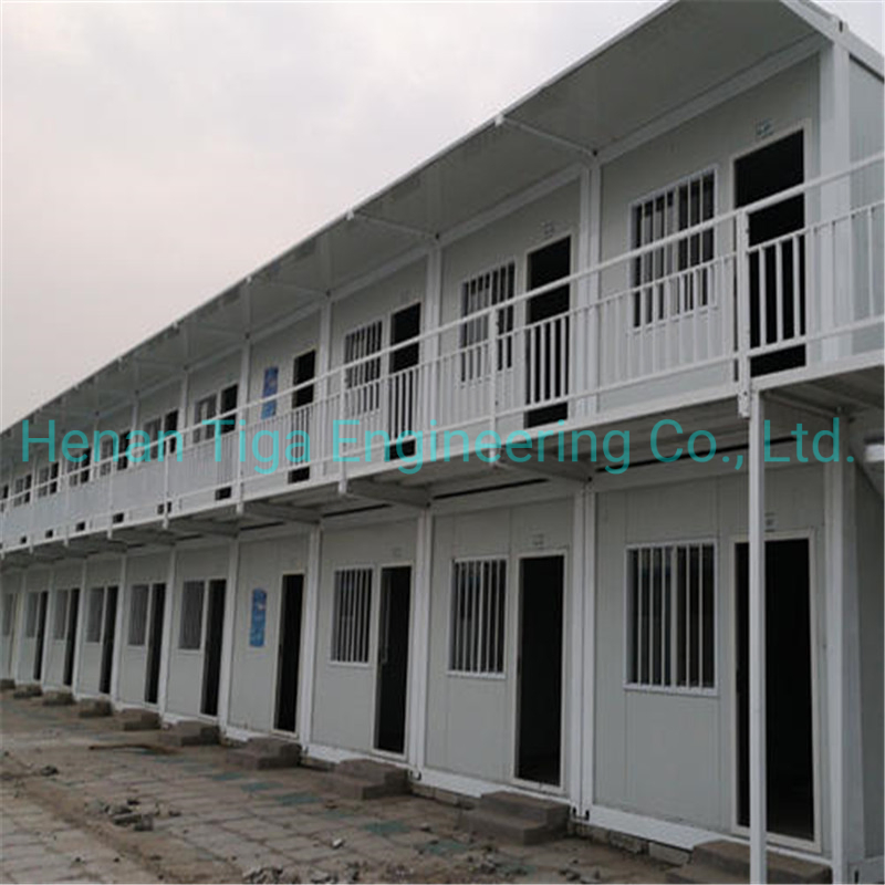 20FT Mining Oilfield Construction Site Flat Pack Accommodation Container Prefab Labor Camp
