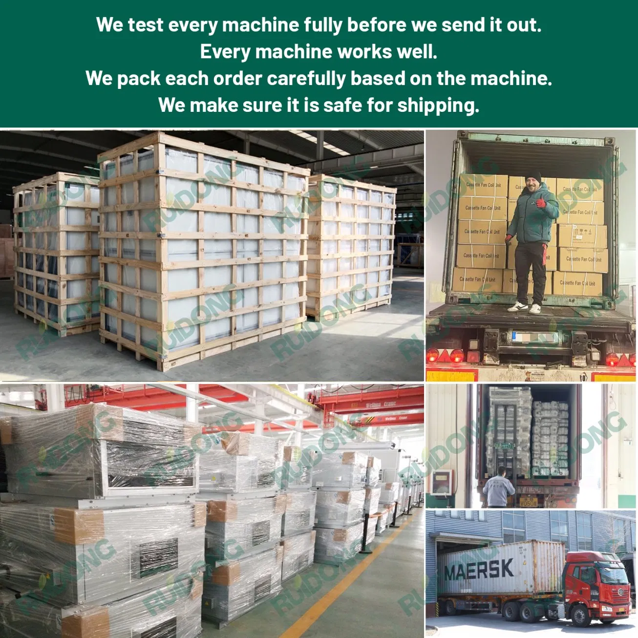 Industrial Modular Air Handling Unit Vertical Type Air Handling Unit for Commercial