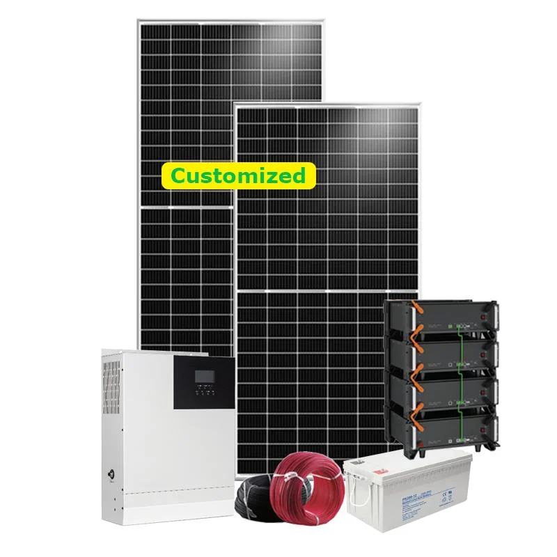 Wholesales Complete Set Hybrid Solar Power Plant Photovoltaic off Grid Integrated RV Solar Energy System