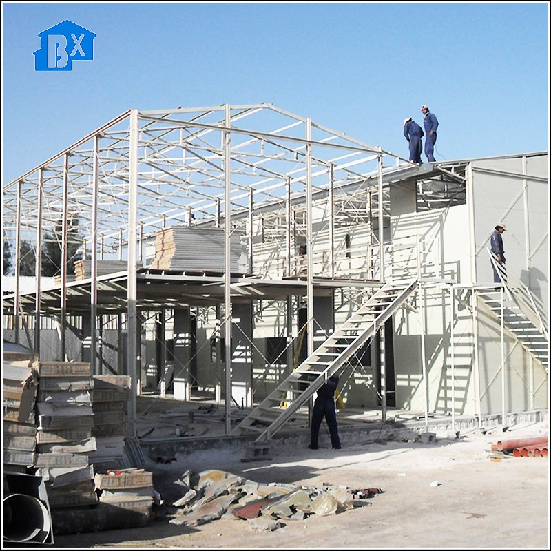 K-House Innovative Steel Structure Temporary Housing Solution for Fast Relief Durable Steel Frame K-House for Efficient Temporary Housing Needs