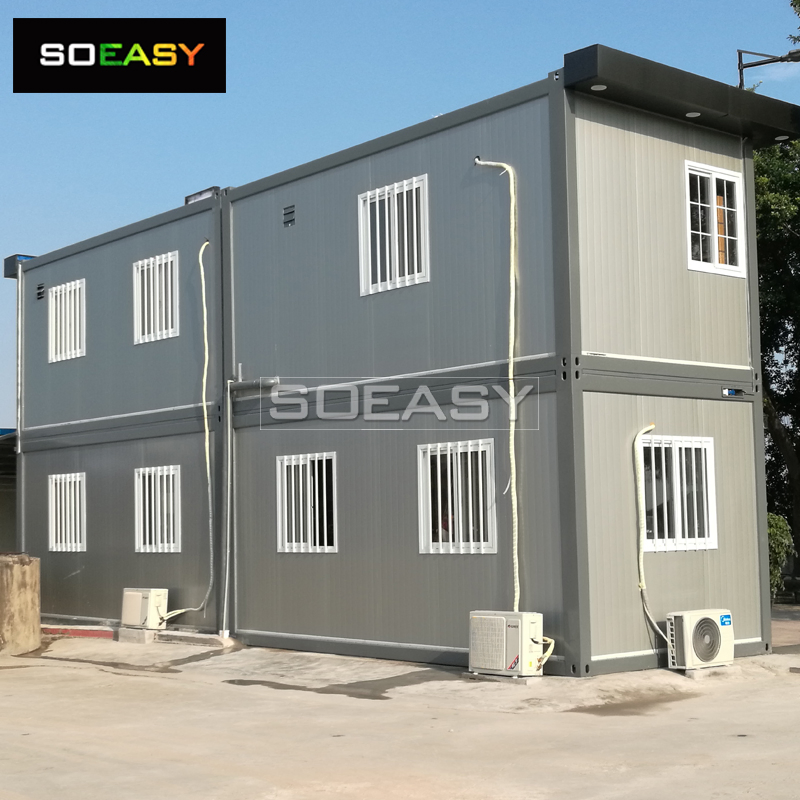 Dormitories Offices Prefab Temporary Office Flat Pack Container House with Factory Price