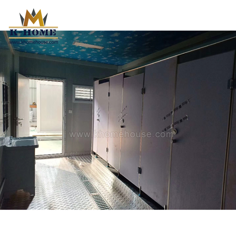 Temporary Construction Office Container Camp for Work Site