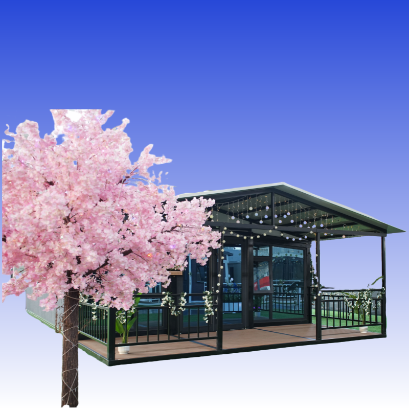 Mobile Steel House Design for Versatile Living and Working Spaces