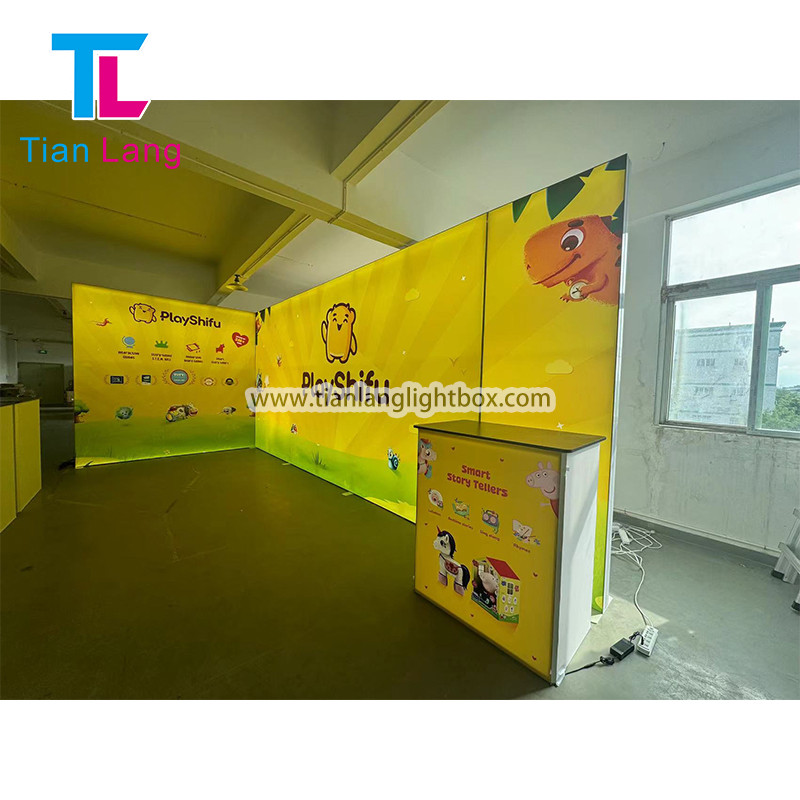 Premium Tianlang Exhibition Booth Handbag Display Rack 100X100cm