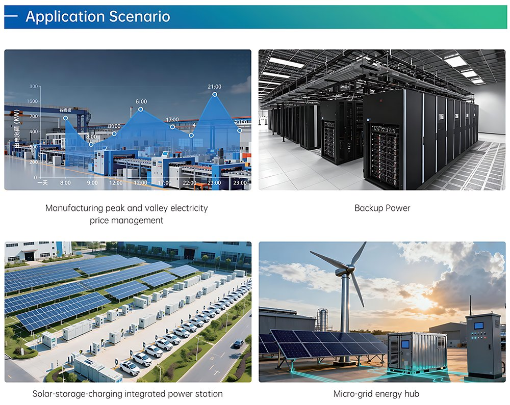 High Capacity All in One Inverter Ess Energy Storage Integrated Cabinet 51.2V 200ah 10.24kwh Battery Cabinet for Solar System