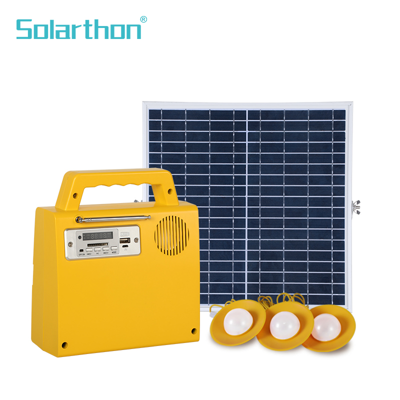 20wportable Integrated off Grid Hybrid Home Camping Solar Power Energy System