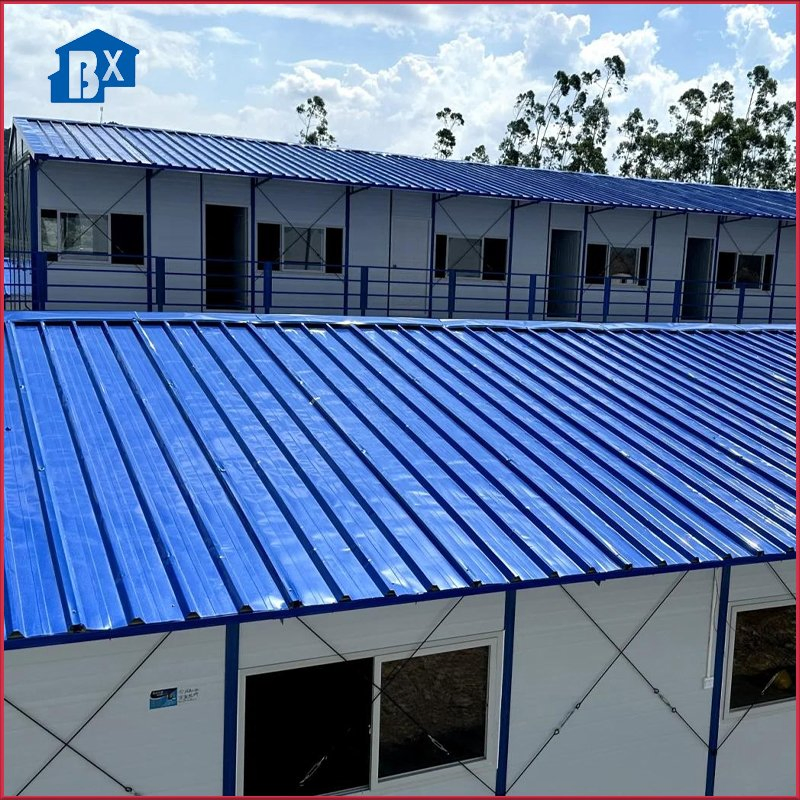 Sturdy Temporary Dormitory Structure for Comfortable Accommodation Solutions Eco-Friendly Temporary Living Dormitories with Durable Steel Framework