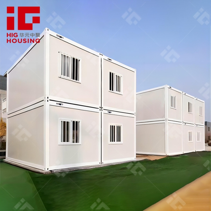 Two-Floor Modular Flat-Pack Container Office and Worker Accommodation for Mining Camp
