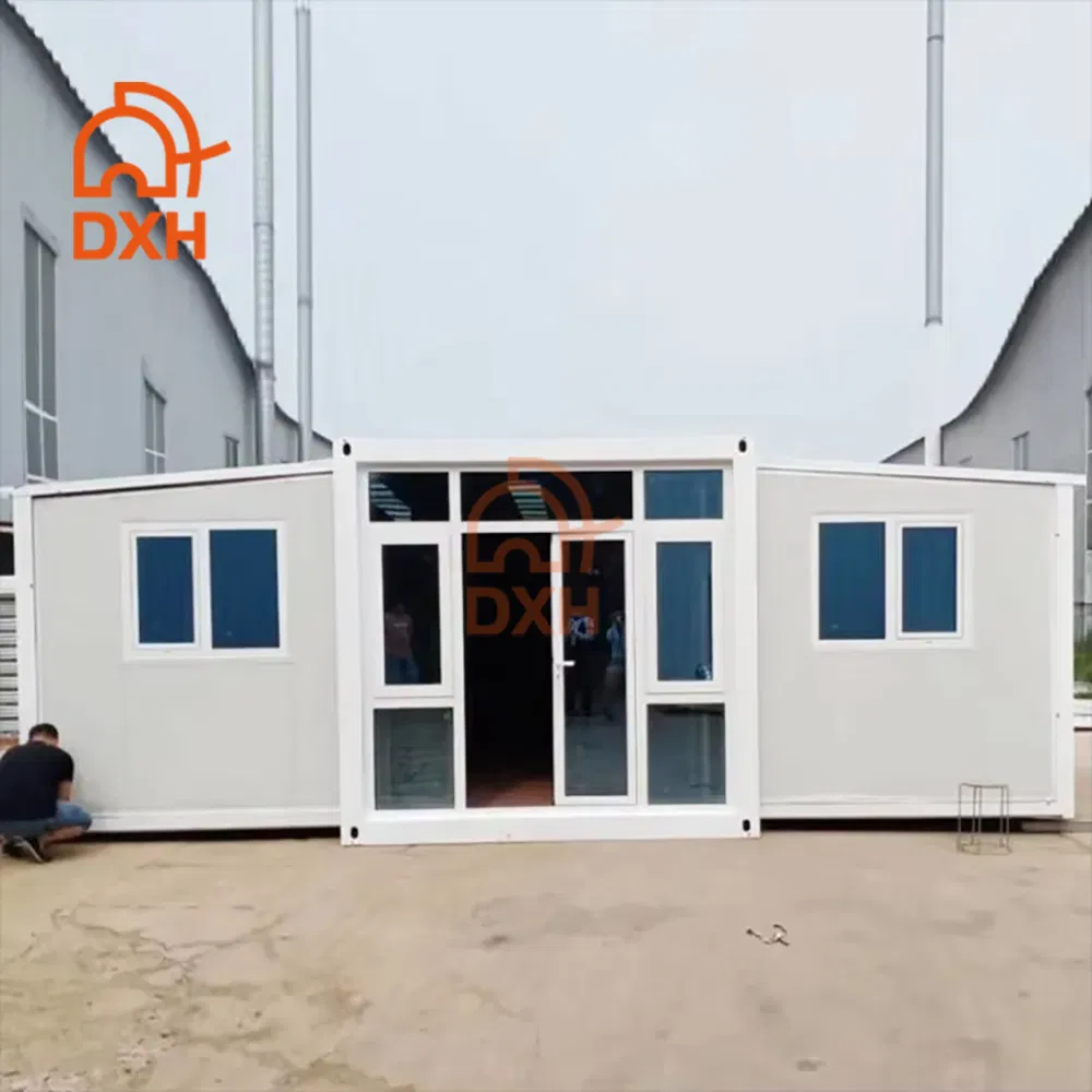 Daxiang Supplier Fireproof Prefabricated Dormitory 30FT Exhibition Hall Meeting Room Modern Vacation Hotel 40FT Villa Expandable Container Home