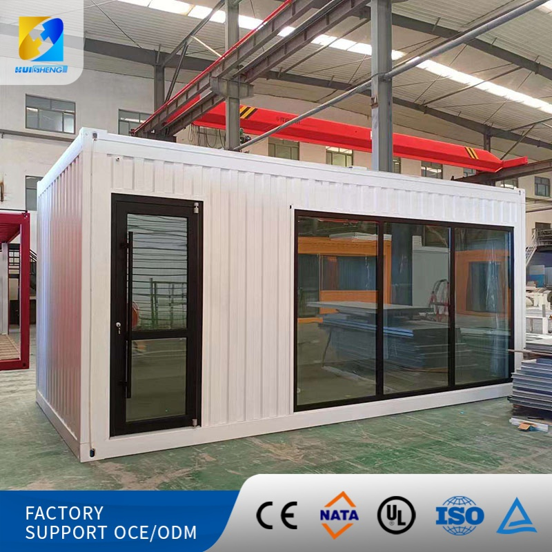 Modular Prefabricated Shipping Containers for Commercial Street Homes, Offices, and Retail Spaces