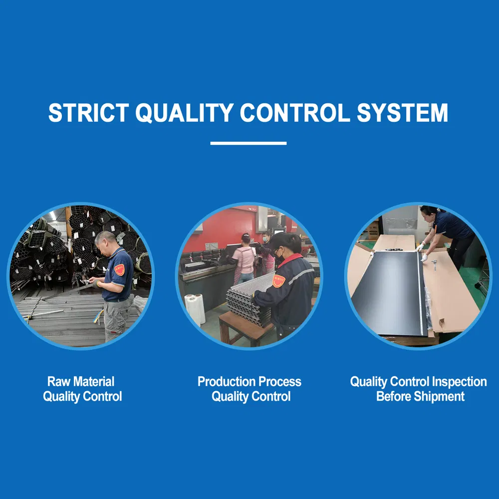 Modern Black Iron Slatwall Gondola Shelving for Retail Spaces