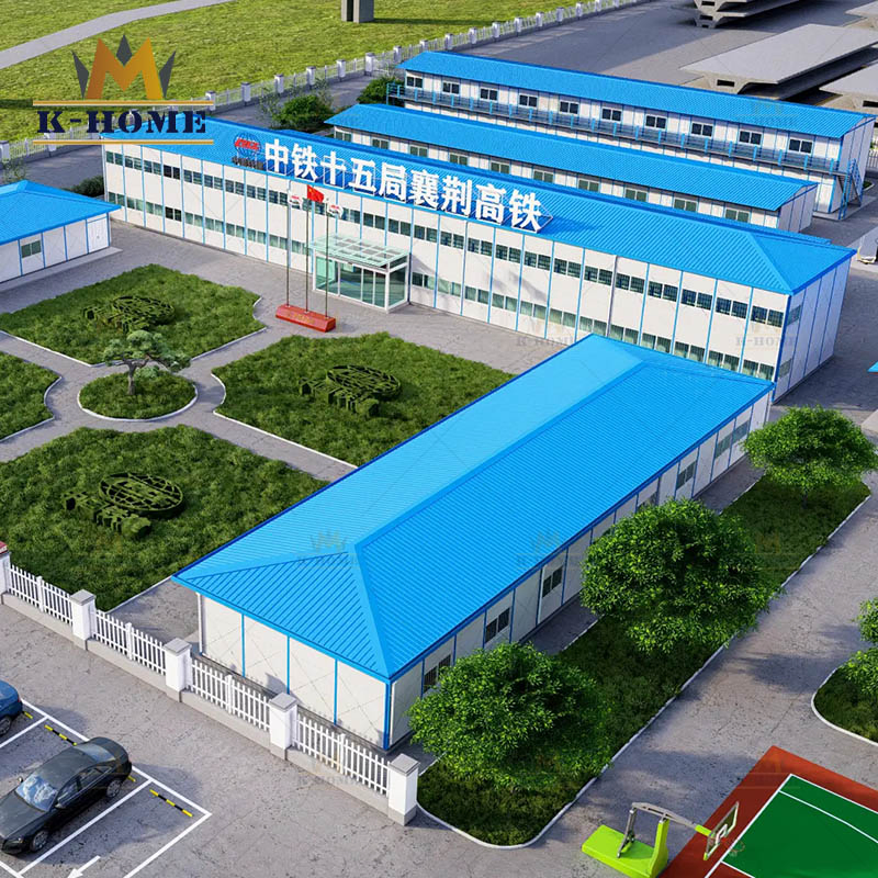 China Manufacturers Labor Camp Construction Site