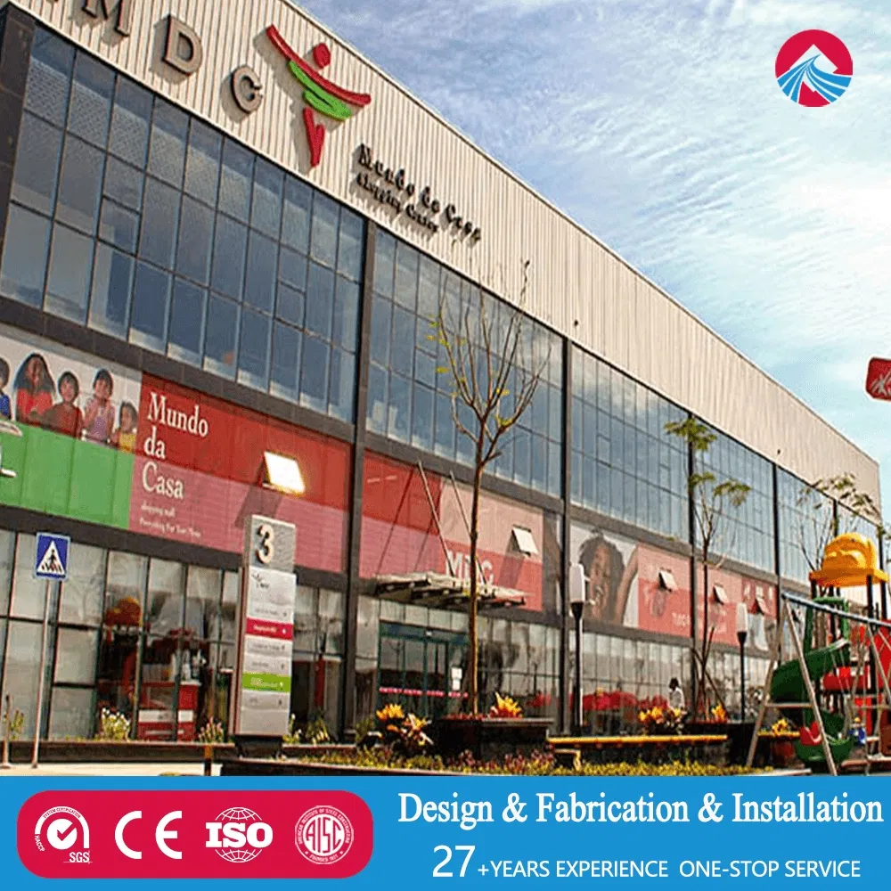 Innovative Steel Framework Supermarket for Efficient Retail Spaces