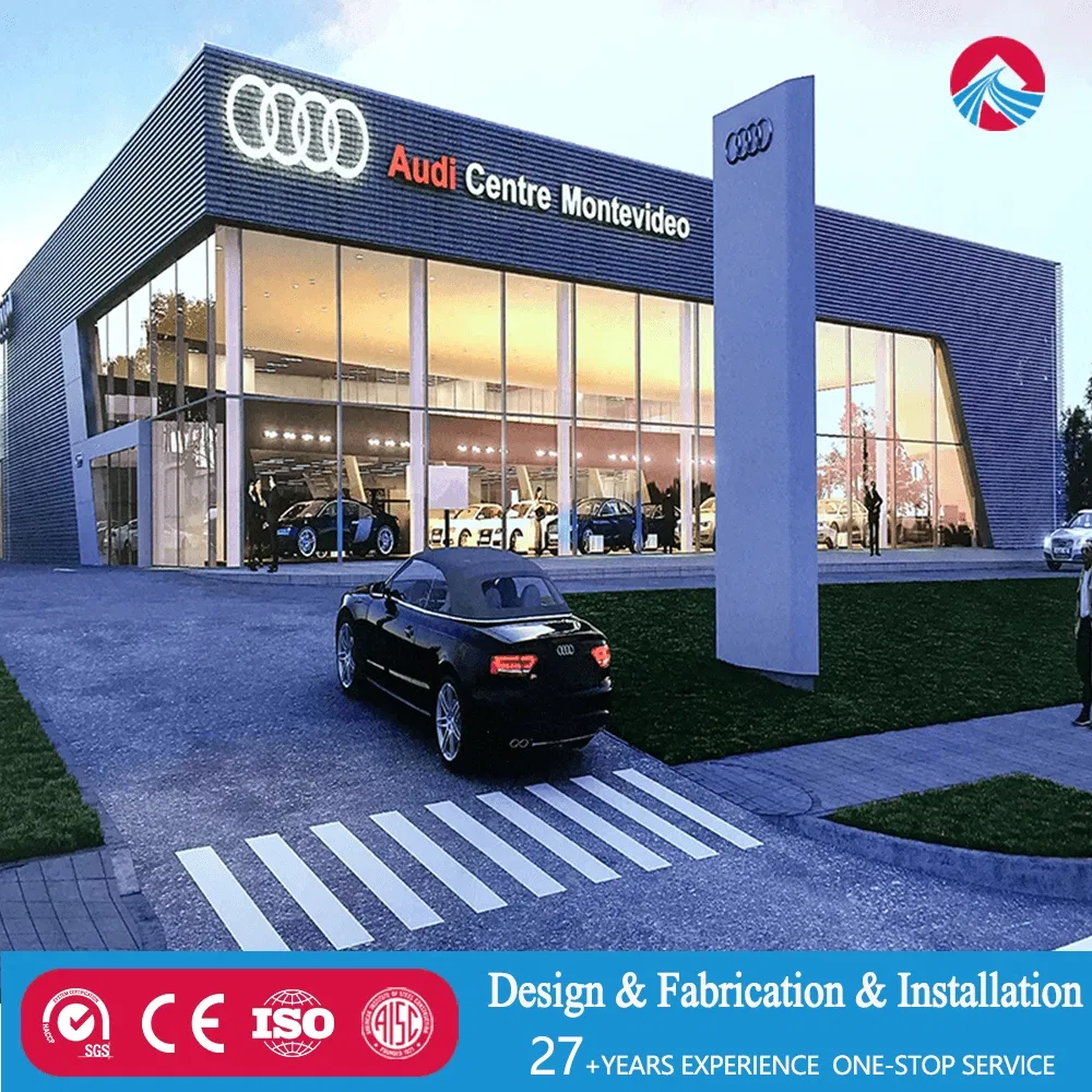 Innovative Steel Framework Supermarket for Efficient Retail Spaces