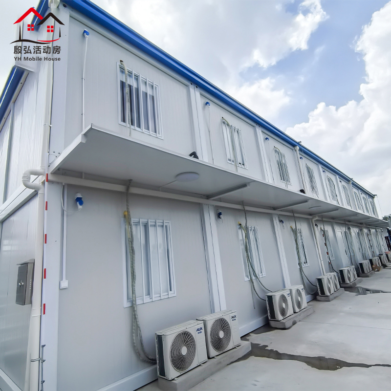 20 Foot Container Modular Prefabricated Steel Building Office Detachable Modern Bathroom Warehouse