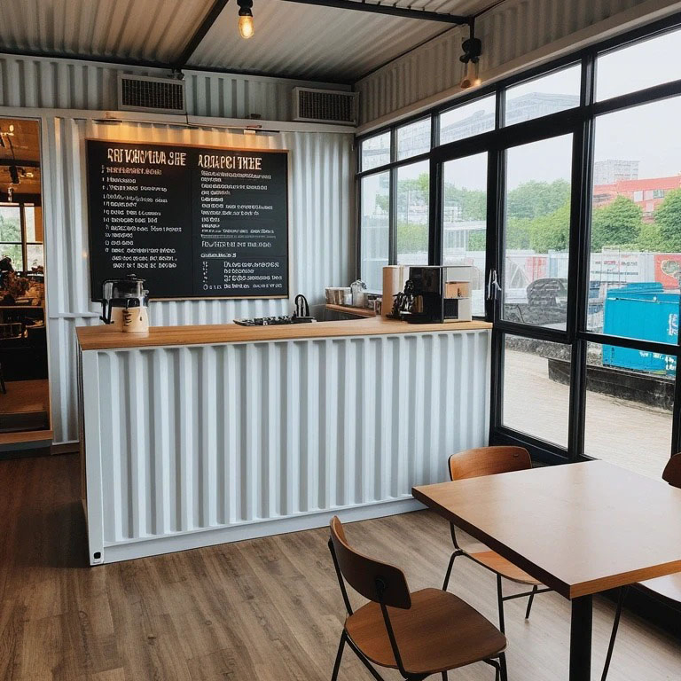 . Modern Prefab Container House for Versatile Living and Working Spaces