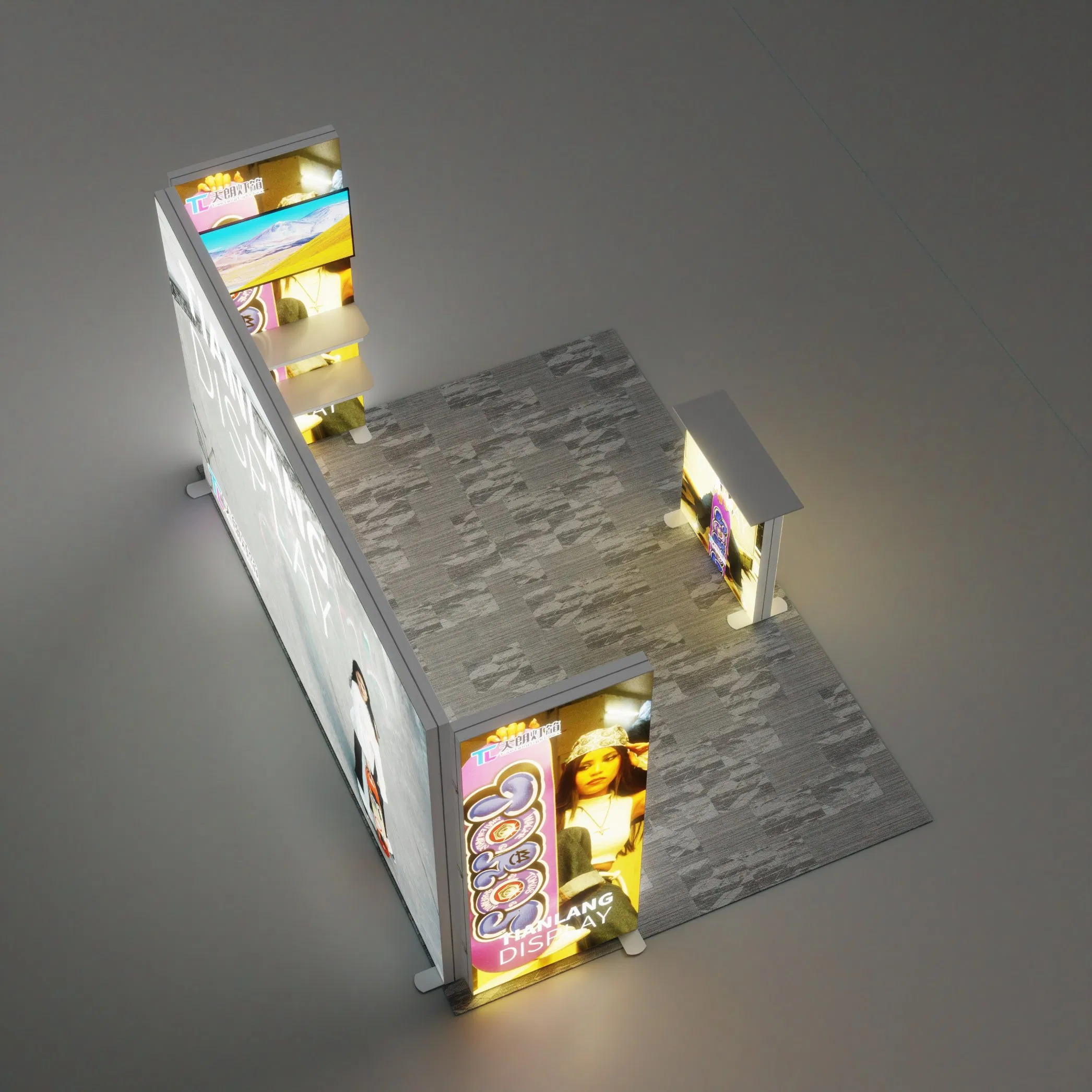 300X300cm Outdoor Exhibition Tent - Quick 5-Minute Setup