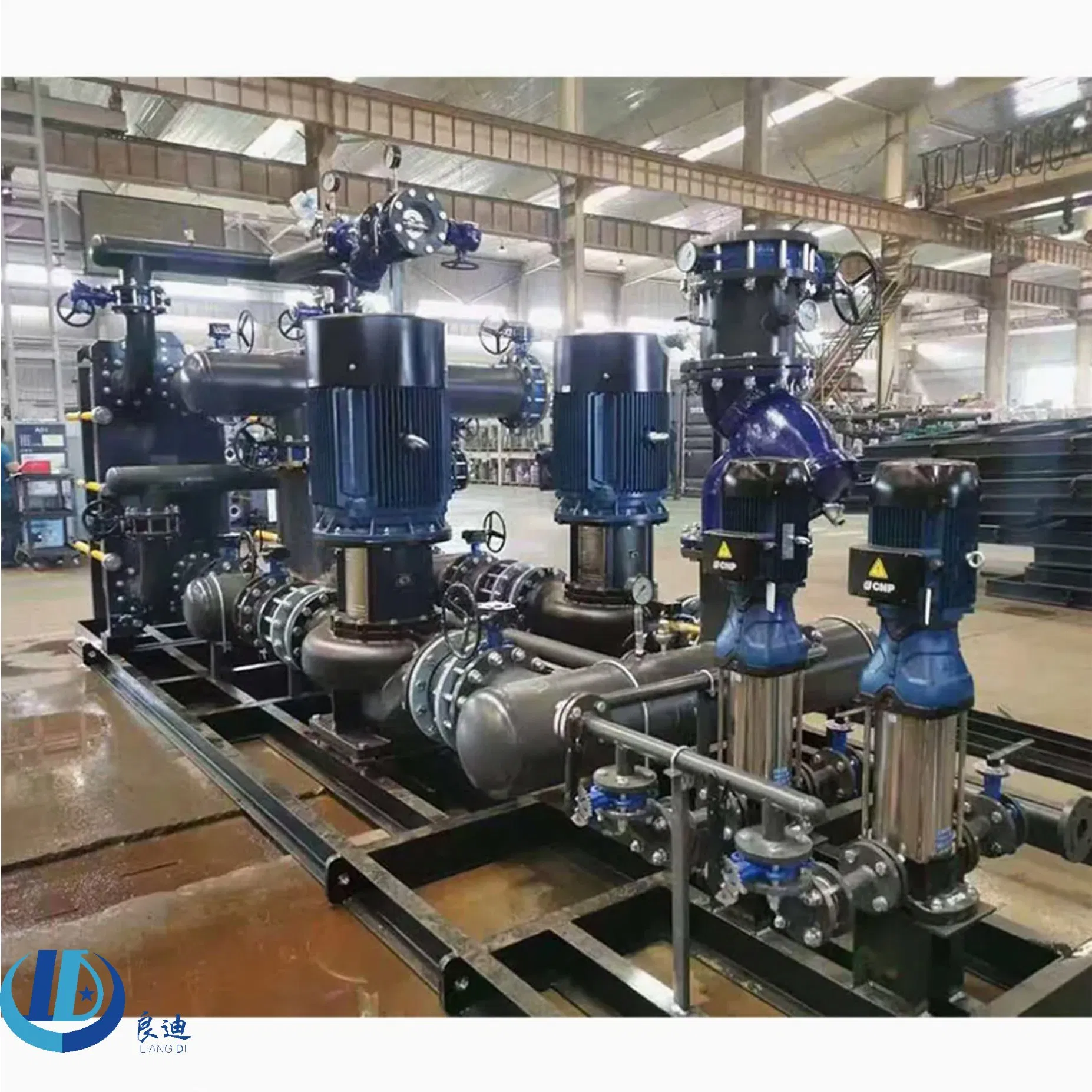 Modular Plate for Expandable Hotel Heating with Combined Components Easy Capacity Upgrade Plate Heat Exchanger Unit