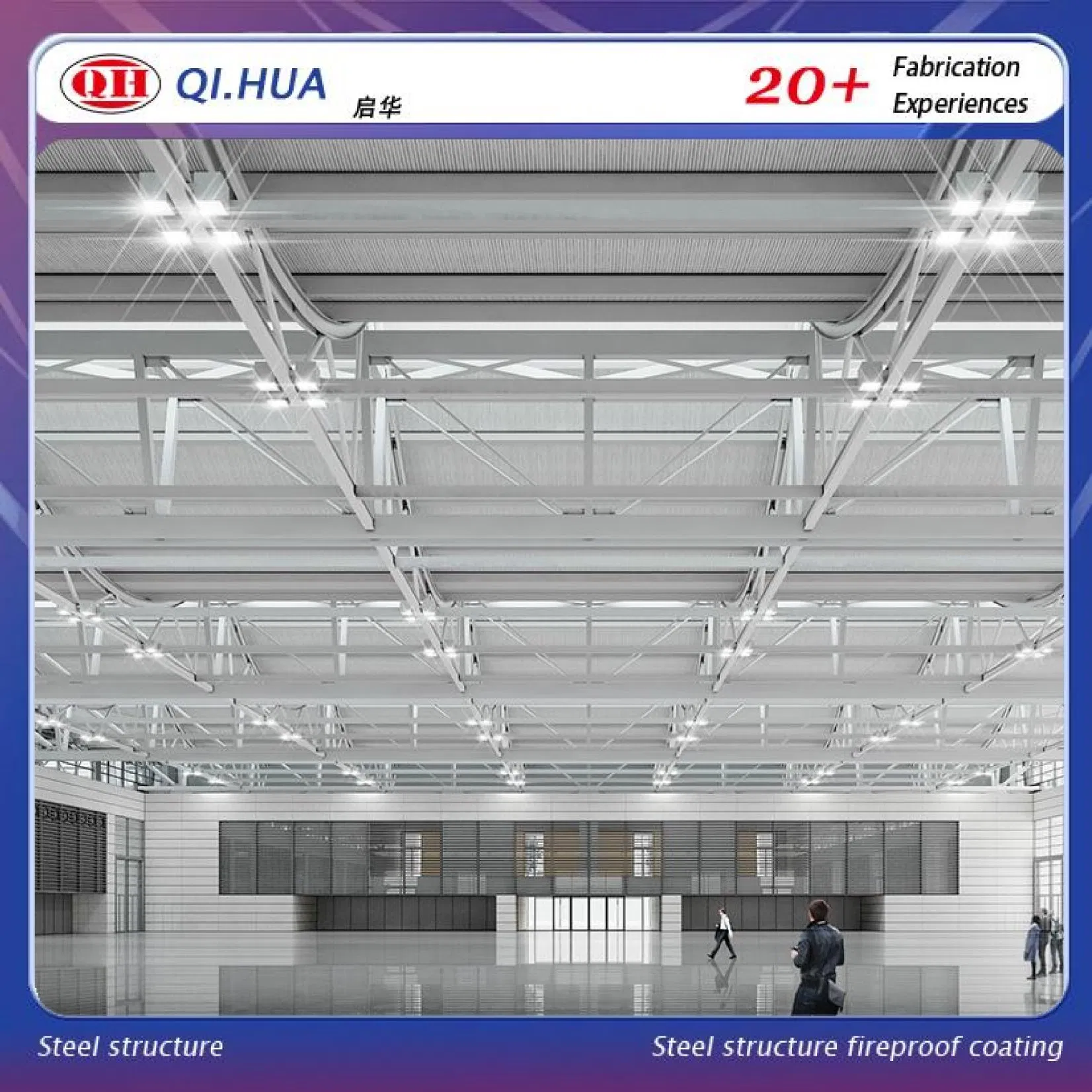 Durable Small Steel Structure Exhibition Hall for Events