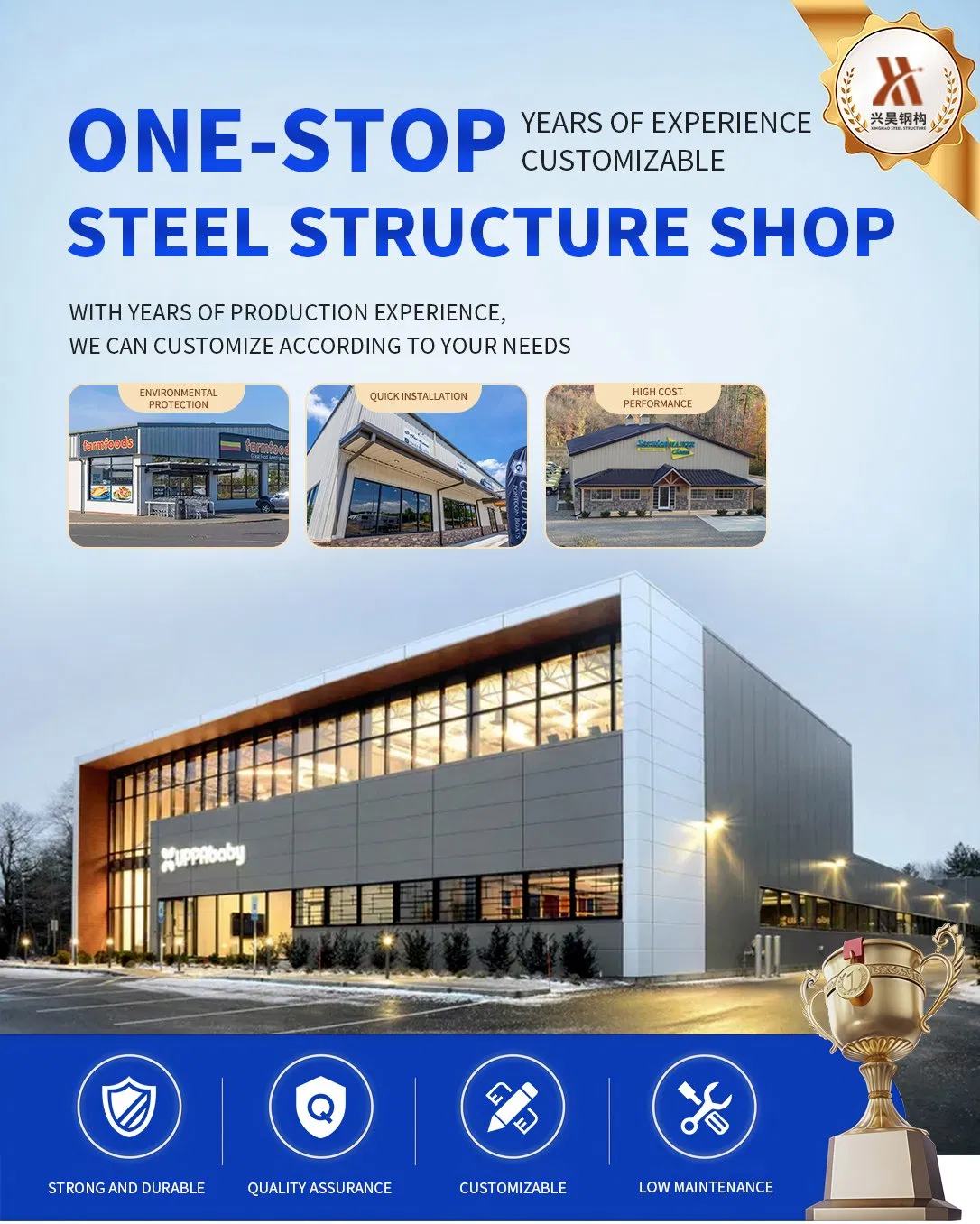 Steel Structure Prefab Shop