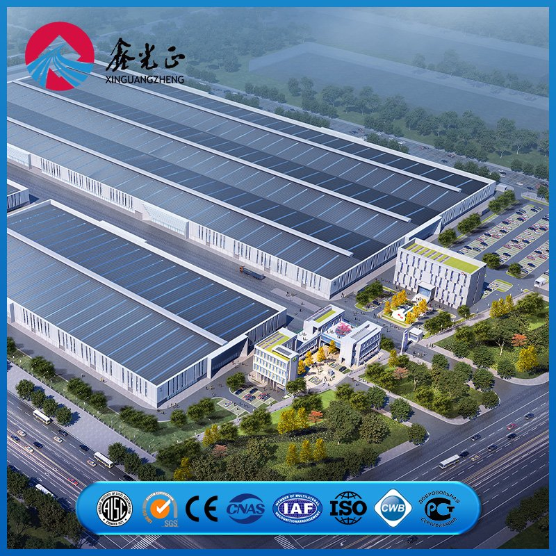 Advanced Modular Seismic Resistant Industrial Support System Metal Prefab/Prefabricated Steel Structure Multi-Story/High-Rise Office Building