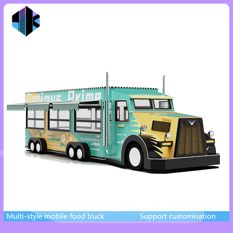 Culturally Crafted Smart Mobile Food Trailer for Festival Vending