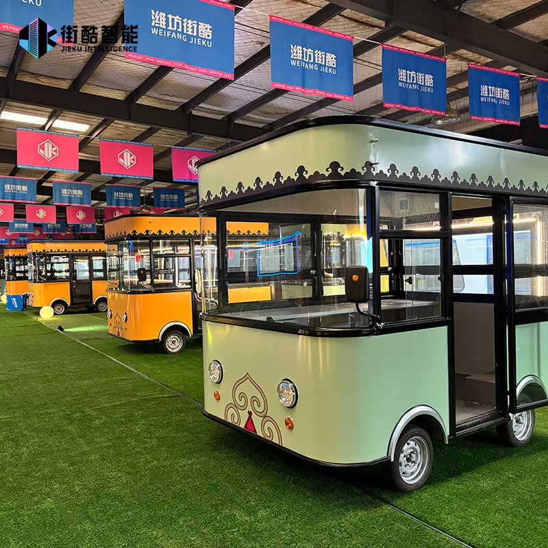 Practical Mobile Weatherproof Modular Dining Car Suitable for Outdoor Events