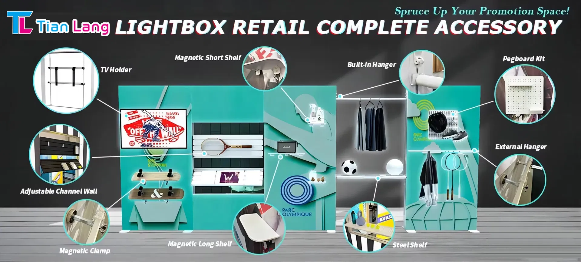 Portable Handbag Booth