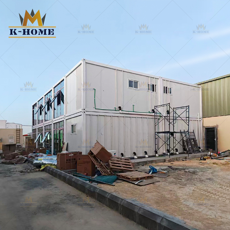 Portable Construction Site Accommodation Modular Camp for Saudi Arabia