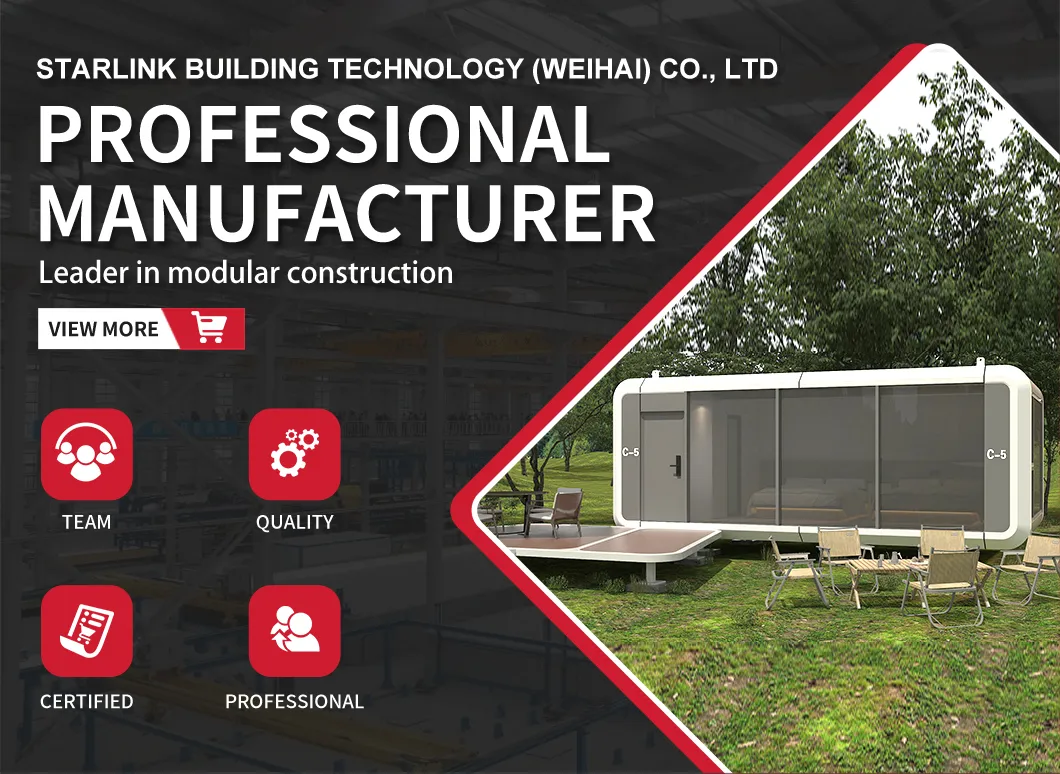 Luxury Modular Glass Unit Exterior