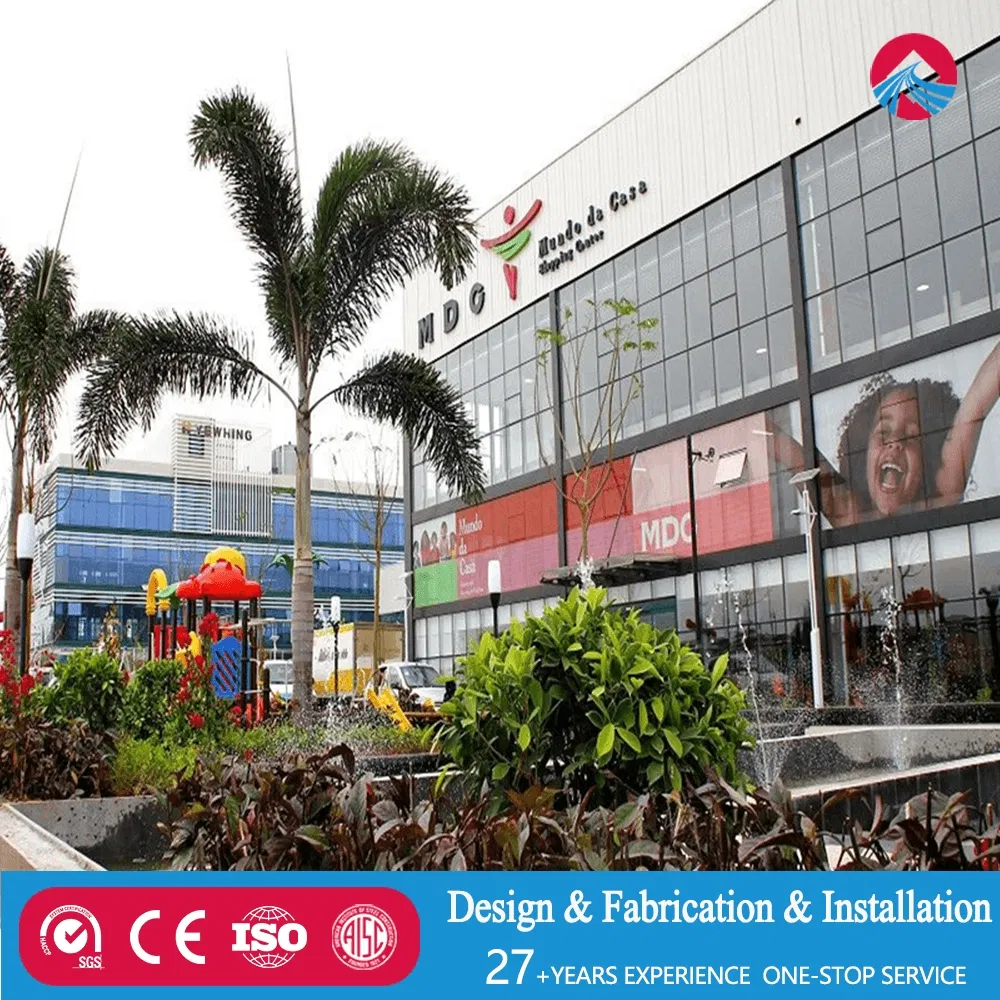 Innovative Steel Framework Supermarket for Efficient Retail Spaces