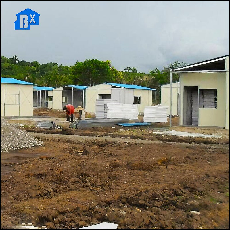 K-House Innovative Steel Structure Temporary Housing Solution for Fast Relief Durable Steel Frame K-House for Efficient Temporary Housing Needs