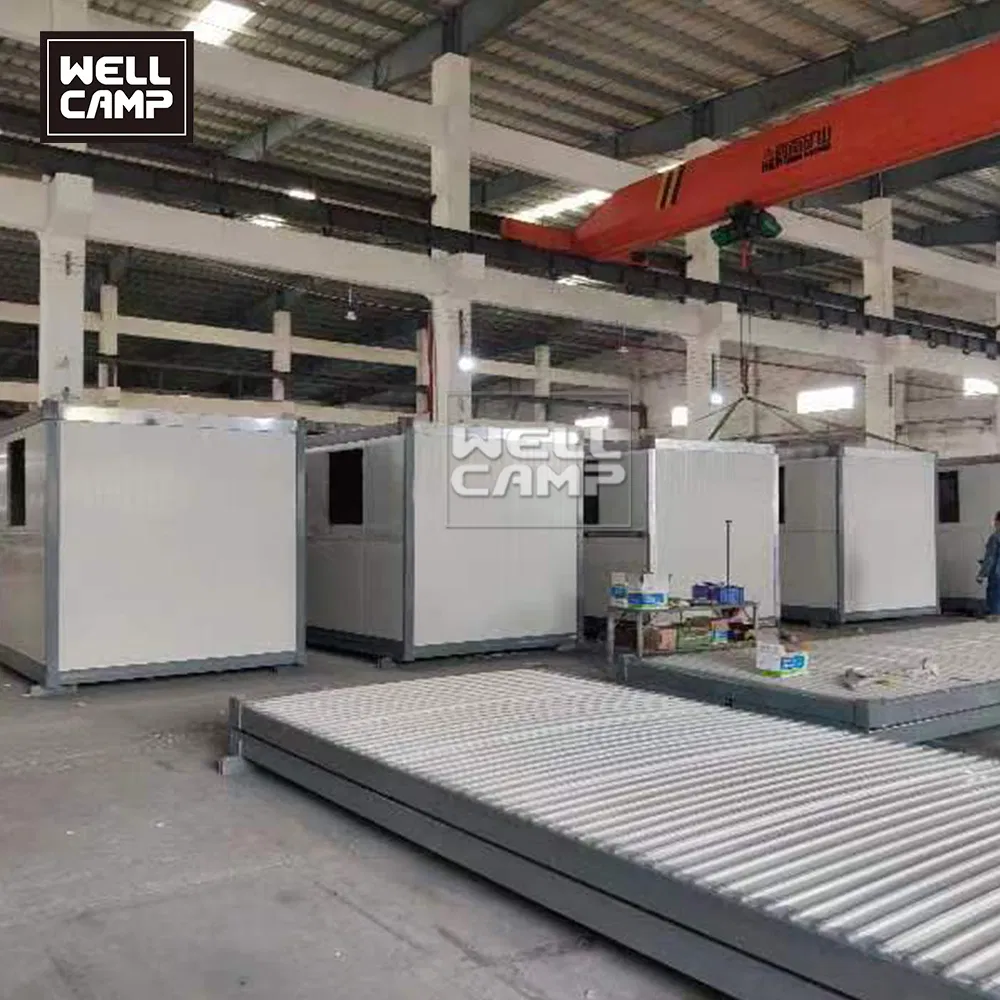 Good Price Prefab Steel Structure Office Container Homes Movable Folding Emergency Housing